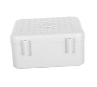 SHINEOFI White Cable Management Box for Cctv Cables Power Cord Organizer and Junction Box for Home Office Wire Concealment and Safety