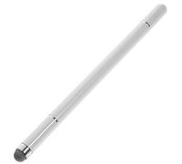SHINEOFI White Capacitive Stylus Pen Three-in-one Design Tablet Writing Pen Smartphone Capacitive with Smooth Tip Stainless Steel Alloy Silicone Compatible with Touch Screen Devices