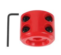 SHINEOFI Winch Cable Hook Stopper with Rubber and Metal Construction for ATV Utv Compact Design Prevents Hook from Flying Back, Includes Allen Wrench, for Off-Road Enthusiasts