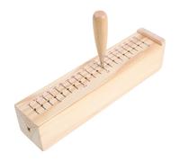 SHINEOFI Wooden Bookbinding Punching Cradle with Burr-Free Surface and Versatile Thread Compatibility, Portable Bookbinding Supplies for Beginners for Journal Making and Easy Scrapbooking