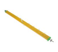 SHINEOFI Wooden Lever Ruler with Hook Balance Measuring Device for School Experiments and Learning Equipment, Demonstration of Balance Principles, Easy to Carry Physics Educational Tool
