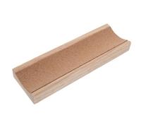 SHINEOFI Wooden Rolling Pin Holder Cradle Heavy Duty Non-Rolling Base for Kitchen Baking Supplies, Single Piece Wood Rolling Pin Rack Suitable for Home and Party Use
