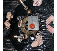 SHINEOFI Wooden Taoist Holy Divination Cups Pair Yin Yang Sacred Sacrifice Tool Traditional Chinese Dowsing Supplies for Temple Decoration and Spiritual Practice