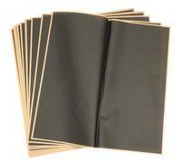 SHINEOFI Wrapping paper for bouquets floral semi-transparent black paper 20pcs for birthday and graduation flower packaging