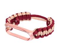 SHINEOFI Wristband Men Bracelet Wrist Straps Watch Bands for Men Wrist Band Bracelets for Men Bracelet for Men Men's Bracelet Sports Bracelet Replacement Strap Band Watch Straps Red Weaving