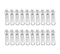 SHINEOFI Zipper Pull Replacement Tabs Zinc Alloy Material with Dual Locking Structure 20pcs Strong Outdoor Compatibility for Purses and Coats for Travel and Outdoor Use