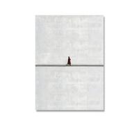 SHINERING Abstract One Person Isolated Minimalist Canvas Painting Posters And Prints Wall Art Picture For Living Room Decoration A9 30X40Cm Unframed