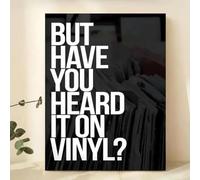 SHINERING But Have You Heard It On Vinyl Wall Art Prints Canvas Painting Poster Picture For Living Bedroom Play Room Home Decor 40X50Cm Unframed