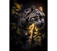 SHINERING Jungle Animals Tiger Poster And Prints Canvas Painting Printing Wall Art Picture Living Room Decor A11 60X80Cm Unframed