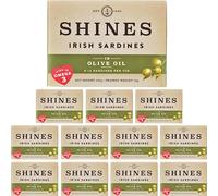Shines Tinned Irish Sardines in Olive Oil - 12 x 106g Cans