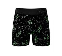 Shinesty Ball Hammock Mens Boxer Briefs | Bulge Enhancing Underwear Flyless | Anti-Chafing, Moisture Wicking, Scrotal Support, Big Bang, M