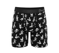 Shinesty Hammock Support Mens Boxer Briefs, Skeletons, XL