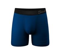 Shinesty Hammock Support Mens Boxer Briefs | Underwear Flyless | Anti-Chafing, Moisture Wicking, Dark Blue, M