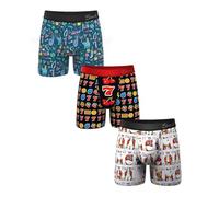 Shinesty Hammock Support Mens Boxer Briefs with Pouch, Lucky 3 Pack, XL