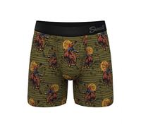 Shinesty Hammock Support Pouch Underwear for Men, Western Shinesty X Diamond Cross Ranch, L