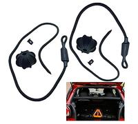 Shinever Car Parcel Shelf Cords, Pack of 2, Interior Rear Parcel Shelf String, Tonneau Cover Strap Cord Hanging Rope Car Accessories Replacement for Golf MK5 MK6 MK7 GTI 2006-2013