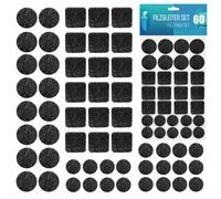 shinfly Felt Furniture Pads 60 Pcs, Self-Adhesive