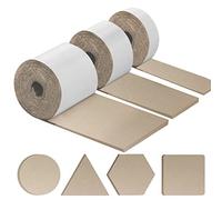 shinfly Furniture Pads Floor Protectors 3x1M, Felt Pads for Furniture Feet Chair Leg, Self-Adhesive, Anti-Scratches and Reduce Noise - Brown