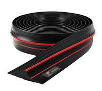 shinfly Garage Door Seal 6 m, Garage Door Draught Excluder, Garage Doors Weather Seal Suitable for The Bottom of The Garages Doors, Prevents Rainwater, Leaves, and Bugs