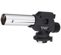 Shinfuji Burner, Made in Japan, Power Torch, Gas Burner, Broiled Cooking, Welding, Adjustable Heating Power, Fire Diameter: 0.9 inches (22 mm), Small, Black RZ-730SBK