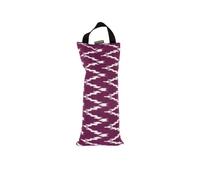 Shingle Patterned Sand Bag Yoga-Mad Aubergine One Size