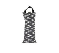 Shingle Patterned Sand Bag Yoga-Mad Grey One Size