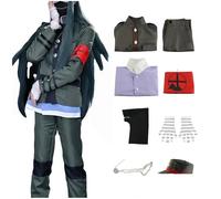 Shinguji Korekiyo Cosplay Costume,Kohane Azusawa Friend Costume,Kaede Akamatsu Companion Cosplay Outfit,Vintage Military Uniforms for Halloween,Comic-Con (Deep Green+Brown, XL)