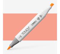 ShinHan : Touch Twin Brush Pen : Light Orange : R140