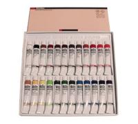 Shinhan Watercolors Artist Paint Tubes Set 24 Colors 7.5ml Each by Shin Han