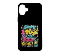 Shining A Light On Who Jesus Really Is Vacation Bible School Case for iPhone 16 Plus