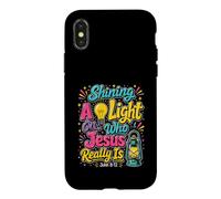Shining A Light On Who Jesus Really Is Vacation Bible School Case for iPhone X/XS