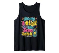 Shining A Light On Who Jesus Really is Vacation Bible School Tank Top