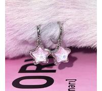 Shining Colorful Moonlight Stone Star Gothic Cute Dream Fairy Pendant Vintage Jewelry