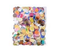 Shining Confetti Circular Confetti 10/20/30/50g Color Sequins Wedding Birthday Party Festival Celebration Balloon Filler Foil Paper Scraps(Colorful,10g)