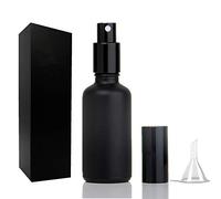 Shining Craft (Black 1pcs) - Atomizer Sprayer for Cocktails - 1.7OZ / 50ml Martini Vermouth Sprayer empty bottle, Portable Perfume Refillable Sprayer, Cocktail Atomizer, SC008
