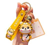 Shining crown Cute Keychain for Women, Cartoon Shiba Inu Pendant Keyring, Handbag Backpack Decorate