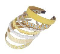 Shining Diva Fashion 8PCS Hair Bands Headbands Accessories for Women., One size, Fabric, no gemstone