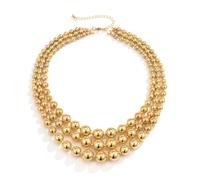 Shining Diva Fashion Latest Stylish Fancy Multilayer Necklace for Women and Girls (16551np)