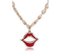 Shining Diva Fashion Playful Spree Pearl Statement Necklace For Girls