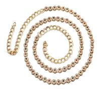 Shining Diva Fashion Stylish Traditional Kundan Kamarbandh for Women Kamarpatta Kamarband Kamar Band Chain Waist Belt for Dresses Wedding Lehenga Saree, One size, Non-Precious Metal, No Gemstone