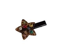 Shining Five Point Star Hair Pins Gentle on Scalp Accessories for Workouts Travel and Special Event Clips for All Types