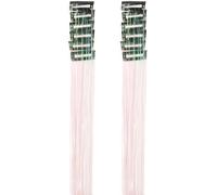 Shining Glitters Tinsel High Temperature Silk Hair Filament Clip in Extension Decorative Accessories for Dance Event Glitter Tinsel Extension