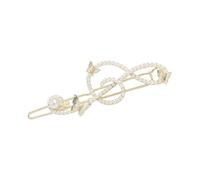 Shining Hairpin Music Note Shape Side Pin For Lady Elegant Side Pin Nonslip Hair Clip For Side Bangs Hair Ornament