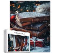 Shining Leather Book 1000 Piece Jigsaw Puzzles for Adults Scene Art Jigsaw Puzzle Challenging Family Activity Games Colorful DIY Craft Puzzle for Home Decor Gifts 20×27 Inches