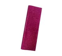 Shining Microphone Handle Sleeve Handheld Microphone Protector for Live Host rose red, height 18.3cm