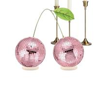 Shining Mirror Frizzer - Bright Cherry Disc Table Accent Light Catch Event Decoration | Celebration Decoration, Christmas Part, Club Centrepiece, Party from s