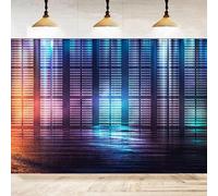 Shining Neon Lights Show Photography Backdrop Stage Disco Party Background Entertainment Venues KTV Ballroom Dance Music Show 120X80cm