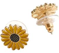 Shining Notable Commuting Earrings Sunflower Individuality Unusual Beautiful Jewelry Gift Practical treatment