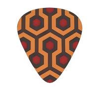 Shining Overlook 12 Pack Guitar Plectrums With Storage Case, 0.46/0.71/0.96mm, Including Thin, Medium Thick Guitar Plectrums For Electric Guitars Bass Ukulele
