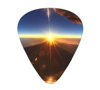 Shining Overlook Acoustic Guitar Picks - Premium Guitar Plectrum For Bass And Electric Guitar